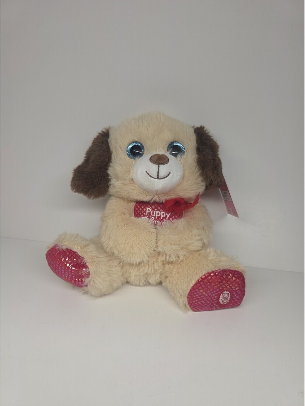 Musical Light Up Plush 7.5” Dog Sings "Love Machine"  NWT Valentines Day